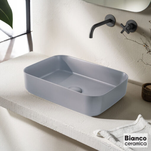 Νιπτήρας Επιτραπέζιος 50x36εκ. 34050-440 BIANCO CERAMICA (10 Άτοκες Δόσεις) - Image 2